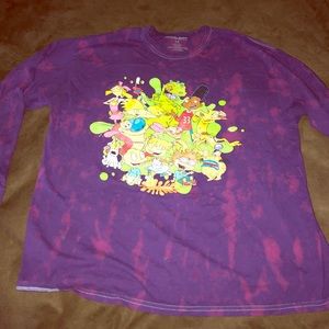 Nickelodeon characters long sleeve shirt